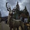 Statue Deer Bronze 2,80 m - Image 11