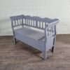 Bench Gray 1,37 m Pine - Image 4