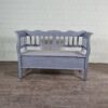 Bench Gray 1,37 m Pine - Image 3