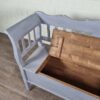 Bench Gray 1,37 m Pine - Image 10