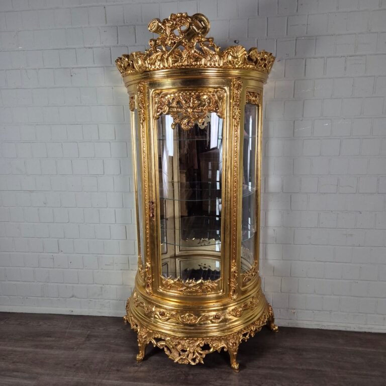 Display Case Baroque Style Gold 1,25 m - Image 3