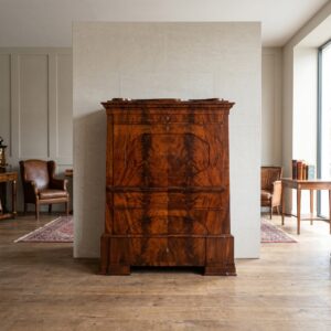 Secretary Biedermeier 1830 Mahogany
