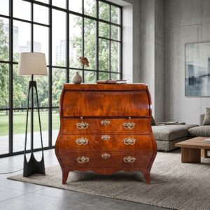 Secretary Baroque 1780 Mahogany