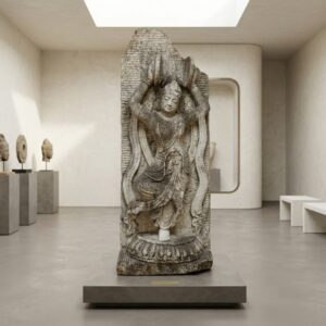 Indian Goddess 1,62 m Beeld Granite