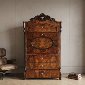 Secretary Louis Philippe 1860 Walnut