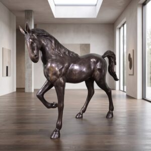 Statue Horse 1,12 m Bronze