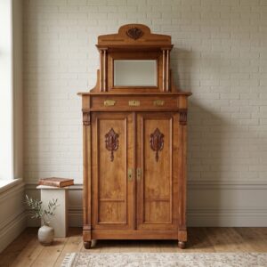Vertico Jugendstil 1900 Walnut