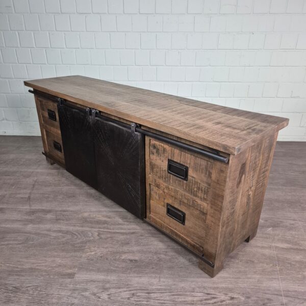 Lowboard TV-Cabinet Mango Wood 1,60 m - Image 3