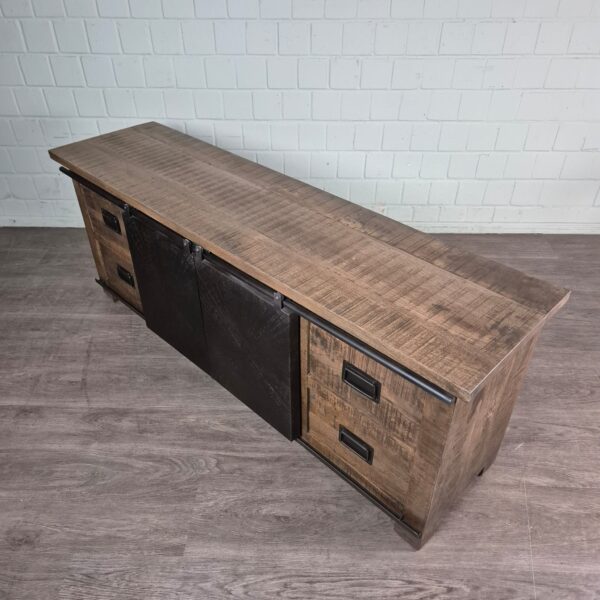 Lowboard TV-Cabinet Mango Wood 1,60 m - Image 4