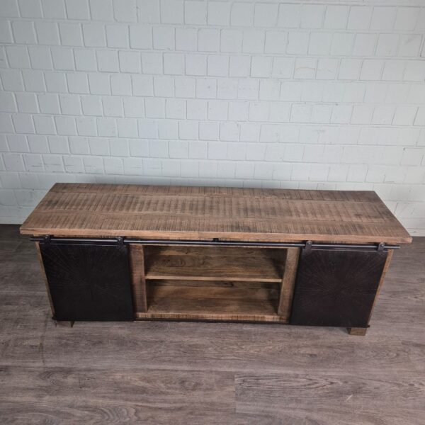 Lowboard TV-Cabinet Mango Wood 1,60 m - Image 5