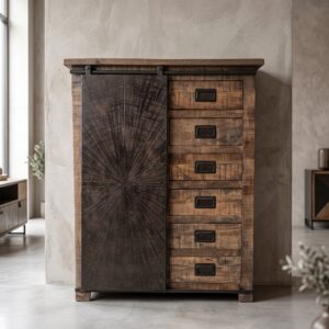 Chest of Drawers Mango Wood 1,00 m