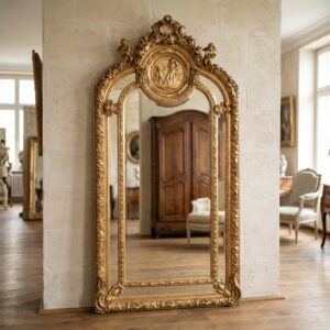 Mirror Gold Baroque Style 1,09 m x 2,10 m