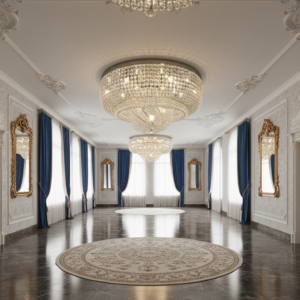 Chandelier Crystal Glass Ø 1,20 m