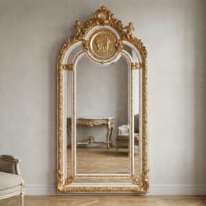 Mirror Gold Baroque Style 1,08 m x 2,10 m
