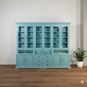 Grocery Cabinet 3,06 m Solid Wood