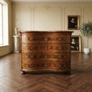 Chest of Drawers Baroque 1780 Walnut