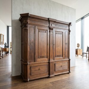 Wardrobe Empire 1820 Oak