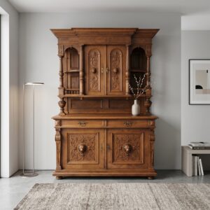 Kitchen Cabinet Gründerzeit 1880 Oak