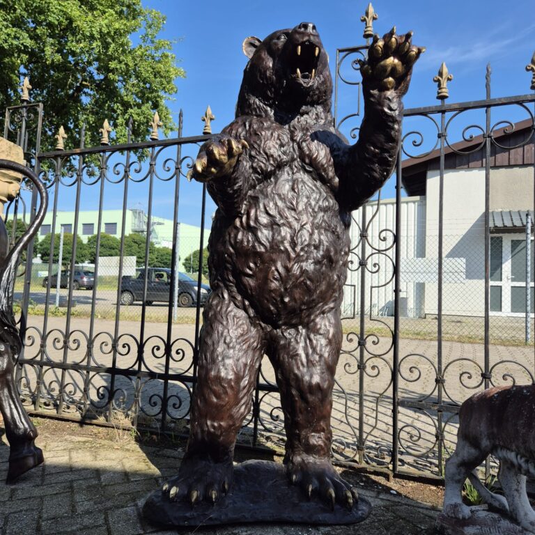 Statue Bear Bronze 1.95 m - Image 3