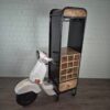Scooter Minibar Winerack Metal 1,20 m