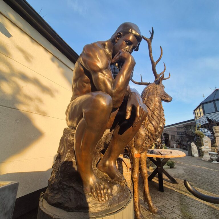 Statue The Thinker Bronze 1,80 m - Image 3