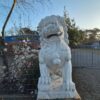 Marmor Statue Lions on Pedestal 1,65 m - Image 11