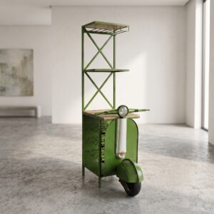 Scooter Minibar Winerack Metal 0,90 m