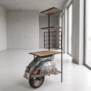 Scooter Minibar Winerack Metal 0,90 m