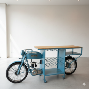 Scooter Minibar Winerack Metal 2,25 m