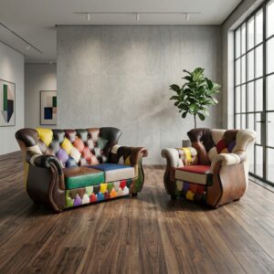 Chesterfield Sofa Model Carnival 2-1 Leather