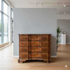 Chest of Drawers Neo-baroque Walnut 1,07 m