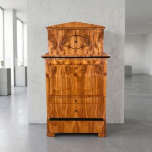 Secretary Biedermeier 1820 Cherry Wood