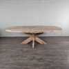 Dining Table Oak Oval 2,40 m x 1,20 m - Image 2