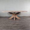 Dining Table Oak Oval 2,40 m x 1,20 m - Image 3