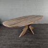Dining Table Oak Oval 2,40 m x 1,20 m