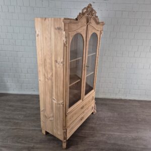 Bookcase Louis Philippe 1860 Pine