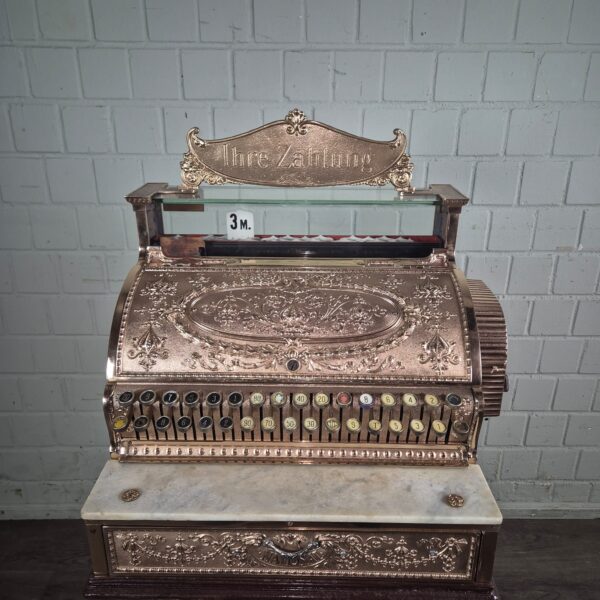 Cash Register National Jugendstil 1906 - Image 3