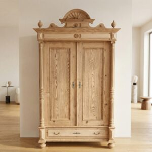 Wardrobe Gründerzeit 1880 Pine