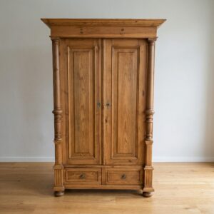 Wardrobe Gründerzeit 1880 Pine