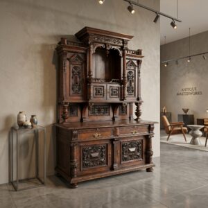 Cabinet Gründerzeit 1880 Oak