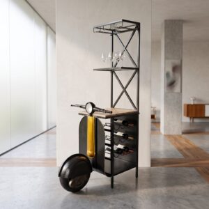 Scooter Minibar Wine Rack Metal 0,96 m