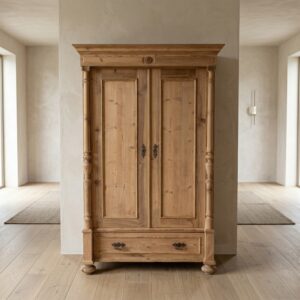 Wardrobe Gründerzeit 1880 Pine