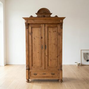 Wardrobe Gründerzeit 1880 Pine