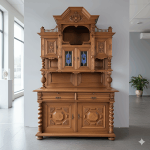 Cabinet Gründerzeit 1890 Oak