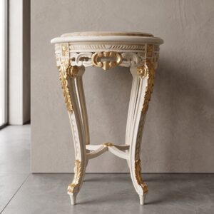 Table Baroque Style Ø 0,49 m