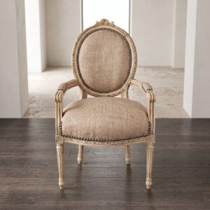 Armchair Baroque Style Jute