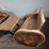 Set Garden Benches & Table Teak 1,60 m - Image 6