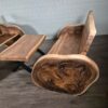 Set Garden Benches & Table Teak 1,60 m - Image 5