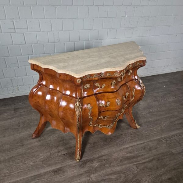 Chest of Drawers Neo-baroque Walnut 1,10 m - Image 5