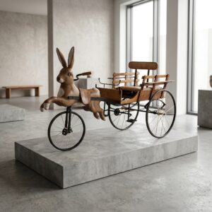 Hare with Carriage Children's Vehicle 1.75 m